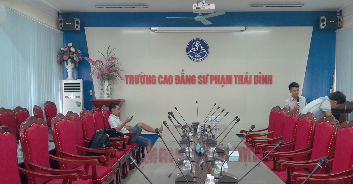 越南太平教師訓練學校- EDC會議系統實績報導