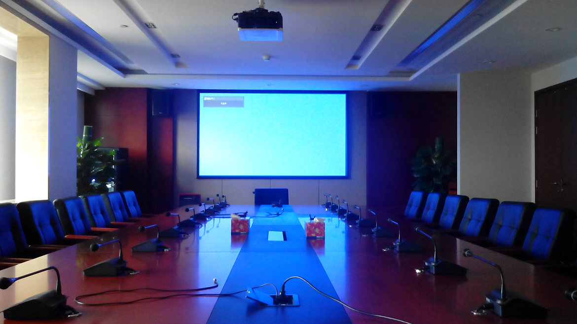 國開證券多媒體會議室採用卡訊EDC會議系統