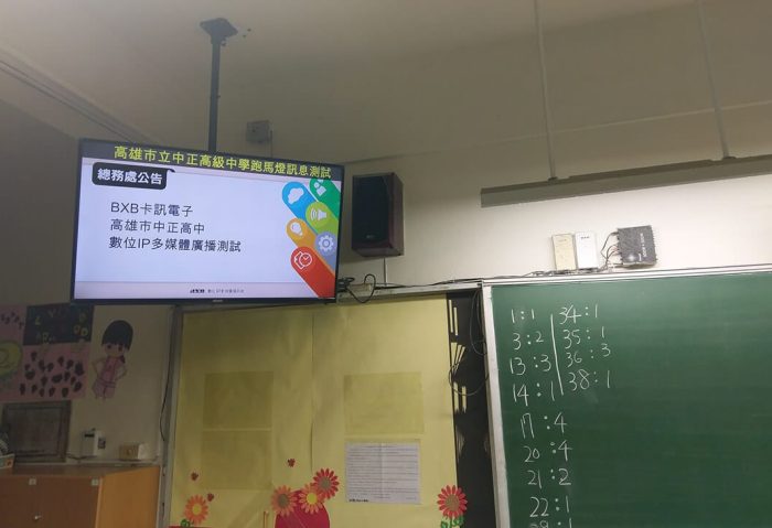 高雄市立中正高級中學- IP 影音廣播系統實績介紹