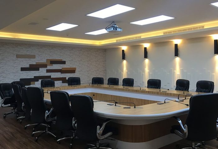 新竹市中華大學校史館會議室- FCS-6300會議麥克風實績