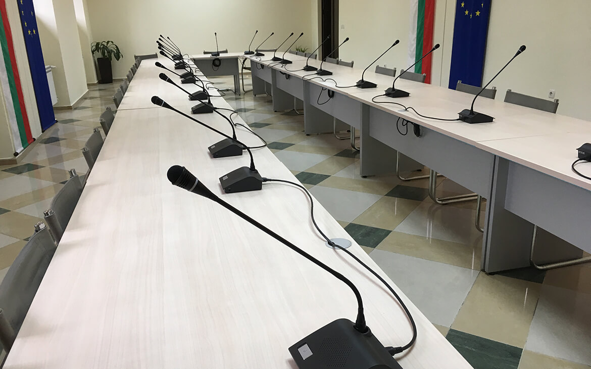 EDC-1000數位會議系統實績- 保加利亞政府機構
