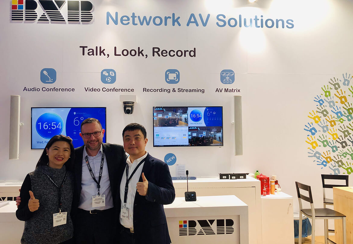 Read more about the article BXB攜新品亮相2019荷蘭ISE展 (Integrated Systems Europe)