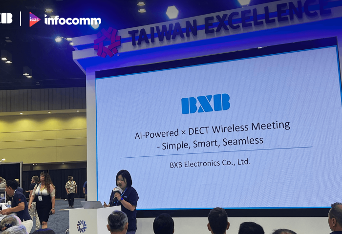 台灣精品實力展現！BXB「講到哪、拍到哪」技術驚艷 InfoComm USA 現場