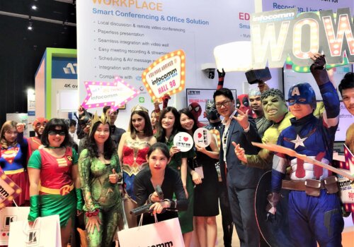 卡訊於InfoComm SEA 2019展出全方位智慧解決方案，打造高效能辦公與教育環境