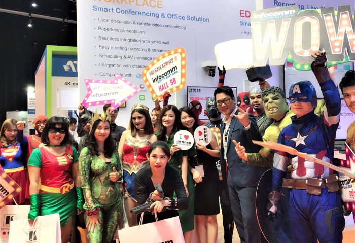 卡訊於InfoComm SEA 2019展出全方位智慧解決方案，打造高效能辦公與教育環境
