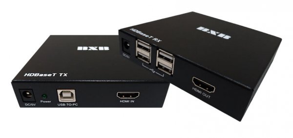 BXB HEP-150UT/UR HDBaseT 4K HDMI+USB訊號延長器