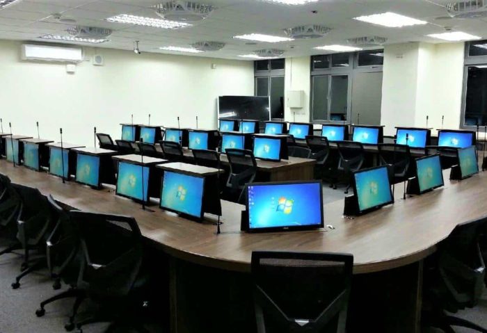 新北市立北大高級中學專科教室- FCS-6300會議系統實績