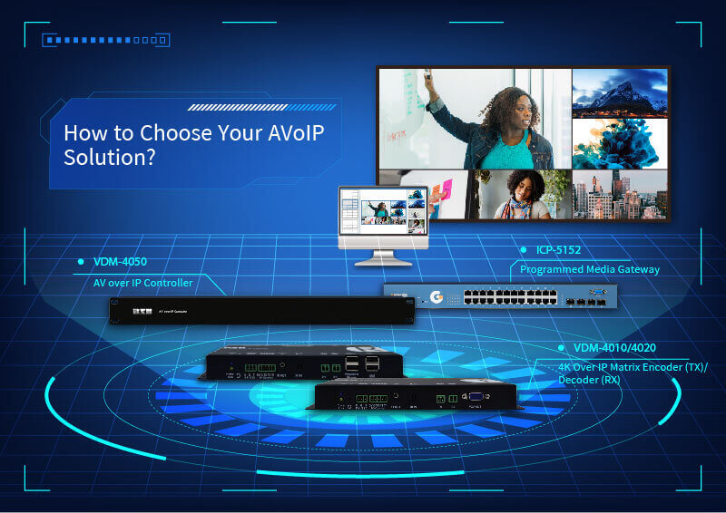 Read more about the article 如何選擇AVoIP解決方案？掌握三大要素及關鍵三問題，幫您選到對的產品方案